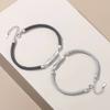 Carlo Song Exquisito Moda Pulsera de Pareja Mobius Marca de Moda Estilo Coreano Distintivo Simple Regalo de Amor a Larga Distancia