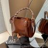 Bolsa de Mão Pequena Estilo Nicho Francês para Mulheres 2026 Nova Moda Mais Vendida Bolsa de Ombro Elegante Bolsa Transversal Estilo Balde