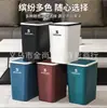 Novo modelo de lixeira de banheiro para uso doméstico, adequado para banheiros, quartos, salas de estar e cozinhas, com tampa
