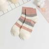 Calcetines de algodón finos de verano absorbentes de sudor para mujer, calcetines de tubo para mujer con polen de cerezo japonés, calcetines de par de dibujos animados bordados al por mayor