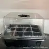 Kit de Aumento de Altura para Vasos de Mudas Três Peças Jardinagem Doméstica 6 Furos 12 Furos Tampa Respirável Ajustável Isolamento Caixa de Mudas Mudas