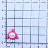Mini accesorios de resina para fiesta de huevos brillantes de dibujos animados, clips para el pelo DIY de pegamento de crema, arte de uñas, funda de teléfono, materiales hechos a mano