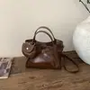Bolsa de Mão Balde de Moda de Alto Padrão Transfronteiriça Nova Coleção Outono 2026 Versátil Bolsa de Ombro Feminina Bolsa Transversal para o Dia a Dia