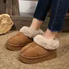 Pantufas de Algodão Femininas de Calcanhar Fechado para Outono e Inverno 2025, Novas Quentes para Interior, Casa, Sola Grossa, Pelúcia, Exterior, Sapatos de Maternidade para Homens