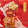 Sache Aromático do Festival da Lua de Qian Li, Bolsinha de Brocado Estilo Tradicional, Bolsa Vazia de Formato Único, Lembrança Hanfu Estilo Antigo