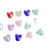 Accesorios de joyería DIY al por mayor cuentas de lazo color caramelo llavero horquilla cuentas de agujero recto colgante acrílico