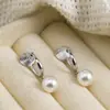 Estilo Sencillo y Elegante, Pinzas para Orejas de Perla Suaves y Elegantes para Mujeres Sin Perforaciones, Accesorios para Orejas tipo Espiral de Mosquitos, Diseño de Nicho con un Toque de Lujo