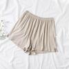 Pantalones holgados de tres piezas para casa de niñas nuevos, color sólido, cómodos, transpirables, elásticos, ropa exterior simple de modal básico, shorts