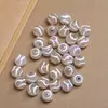 Ágata Roja del Tíbet Ágata Negra Dzi Cuentas Redondas Blancas Pulsera DIY Pulsera Cuentas Sueltas Cuentas Redondas Dzi Suministro Directo de Fábrica