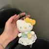 Auténtico Peluche de Dibujos Animados Sanrio Hello Kitty Bolsa Decoración Colgante Llavero Colgante