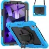 Adequado para iPad Air4 com Suporte para Caneta, Capa Protetora de Tablet Totalmente Integrada Anti-Queda, Capa com Pulseira Rotativa para Apple Pro11