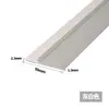 Tira de Vedação para Fresta de Porta e Parte Inferior da Porta Tira de Vedação Acústica Composta Macia e Rígida Tira Autoadesiva Impermeável para Porta de Vidro de Janela de Porta Antifurto Para-brisa