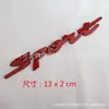 Adesivos de carro 3D tridimensionais para carro LOGO SPORT modificado logo de carro esportivo adesivos de carro de personalidade decoração de aparência adesivos de metal