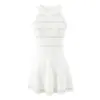 936-Saia Sexy Estilo Europeu Slim Fit Colada ao Corpo 2026 Primavera Verão Novo Vestido Colete Emagrecedor Cintura Marcada Feminino