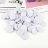 Acessórios DIY transfronteiriços junta não tecida tecido de feltro disco de fundo redondo peça suporte para flores peça suporte adesivo