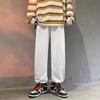 Pantalones de Hombre Sentido del Diseño Nicho Verano Moda Coreana Pantalones de Pierna Ancha Sueltos Rectos Pantalones Casuales Pantalones Deportivos Guapos