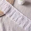 10cm En Stock Encaje de Borla Acrílica Fleco Esponjoso Bufanda para Aficionados al Fútbol Decoración de Borlas Accesorios para Cortinas