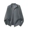 Talla Grande L-8X Nuevo Verano UPF50+ Ropa Ligera para Exteriores con Protección Solar Hielo Seda Ropa para el Sol para Hombre Marca de Tendencia Estilo Verano