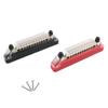 Set Rojo y Negro Transfronterizo Cable de 22 Canales sin Terminales con Cubierta (22*m4) (con 4 Tornillos de Fijación)