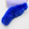 Venta al por mayor del fabricante Colgante de Llavero de Piel de Cola de Zorro Accesorios de Piel Colgante para Bolso Atrezo para Escenario de Actuación