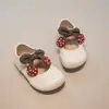 Primavera 2026 Nuevos Zapatos de Cuero para Niños Zapatos de Princesa para Niñas Zapatos de Bebé de Moda Estilo Coreano Versátiles Antideslizantes Zapatos para Niños Pequeños