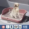 Banheiro para cães plano extra grande, anti-vazamento de fezes, banheiro para cães com cerca alta para cães pequenos, médios e grandes, evita respingos, tamanho extra grande para cães grandes