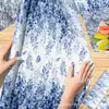 Papel Copia Wx190 Glicinia Azul 17g Papel de Envoltura a Prueba de Humedad para Dulces de Regalo Papel Decorativo Hoja de Glicinia Pera
