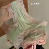 Nova lingerie de renda estilo puro para meninas, cintura feminina de algodão, entrepernas 7A antibacteriano, tamanhos grandes, atacado para senhoras