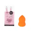 Huevo de Maquillaje Seco y Húmedo Doble Uso Tipo Calabaza Corte Diagonal Tipo Gota Huevo de Maquillaje para Belleza Combinación Independiente Empaquetado Huevo de Maquillaje Portátil