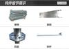 Andaime de Fivela de Disco Galvanizado Poste Vertical Tipo Fivela de Roda Andaime de Placa Redonda para Exportação Andaime de Fivela de Disco Galvanizado