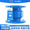 Shanghai Hugong Válvula de Retención Silenciadora Hc41X-16Q Hierro Dúctil Válvula de Retención Silenciosa Vertical Válvula de Retención con Brida