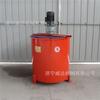 Cubo mezclador de cemento, mezclador de mortero vertical, cubo mezclador de mortero gris de 350 L, mezclador de cemento doble