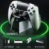 Iine Buen Valor Ps5 Funda Protectora para Mando Elite Dualsense Edge Mando Elite Funda de Cristal