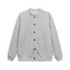Yidao Vintage Otoño 2026 Nueva Colección: Suéter Cardigan de un solo botón, Estilo Japonés para Hombre, Corte Holgado, Cuello Redondo, Prendas de Abrigo Minimalistas
