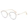 Gafas de Lectura de Marca Bjyx Montura Completa Montura Cuadrada Negocios Ultraligeras Ultra-Claras Color Puro Metal Gama Alta Luz Azul Anti-Reflejo Plano