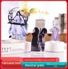 Acrílico transparente stand-up cartoon em forma humana diy estrela decoração personagem chaveiro pingente fábrica atacado periférico