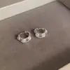 Brincos de Argola com Corrente de Renda e Pérolas para Mulheres Design de Nicho Simples Elegante Luxo Leve Moda Versátil Brincos Distintivos Tendência