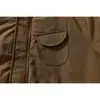 ORIGTEEN Marca Japonesa Retro Tendência Gola Alta Solta Jaqueta de Algodão Solta de Inverno Jaqueta de Trabalho Masculina Roupas de Algodão MY9026
