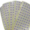 Etiquetas Adhesivas de Talla para Ropa Infantil Pegatinas de Talla para Ropa 10mm 80-130Sml Adhesivas Redondas Transparentes con Letra de Talla