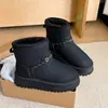 Botas de Neve com Salto Escondido Femininas 2026 Chegada Nova de Inverno Plus Veludo Espessado Casual Quente Sapatos de Algodão Tira de Fivela Nordeste Botas Curtas Femininas