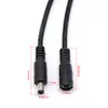 Conector de Alimentación Impermeable DC5521 de 2 Pines Longitud de Cable Personalizable Conector de Enchufe Macho-Hembra