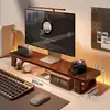 Soporte para monitor de computadora, elevador de monitor de escritorio, base modular, soporte ajustable para teléfono, soporte para portátil