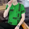 Fabricante Original Camiseta Ins Juvenil Verano Nuevo Estilo Estándar Moda Marca de Moda Estilo Urbano de Moda para Hombre Media Manga Sin [Estampado/Diseño]