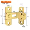 Cerradura de pestillo para puerta de acero inoxidable sin taladro, Cerradura de puerta antirrobo, Cerrojo para puerta corrediza, Pestillo de empujar y tirar adhesivo