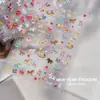 2026 Novo Modelo Ano do Cavalo Pônei Colorido Embossado Adesivos para Unhas 3D Fofo Caneta Porta-Lápis DIY Copo d'Água Adesivos para Unhas
