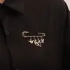 Joias da Moda Transfronteiriças Europeias e Americanas, Broche Borboleta Retro com Múltiplos Elementos Cravejado de Diamantes, Acessório de Alfinete Multifuncional Versátil e Elegante