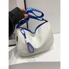 Bolso bandolera informal de lona de gran capacidad para mujer, nuevo y moderno bolso bandolera sencillo de nailon para el hombro.