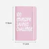 Livro de Poupança A6 Transfronteiriço Livro Desafio de Poupança de 100 Dias Planejamento Financeiro Grande Capacidade Armazenamento de Dinheiro e Notas Venda por Atacado