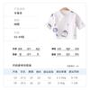 Ropa de bebé primavera/verano otoño recién nacido media espalda pijamas bebé masculino y femenino Aa tops sin hueso ropa de monje