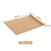 Bandeja de Grano de Nogal Japonés para el Hogar Melamina Rectangular Bandeja de Té Estilo Ins Juego de Té Almacenamiento de Tazas de Agua Vino